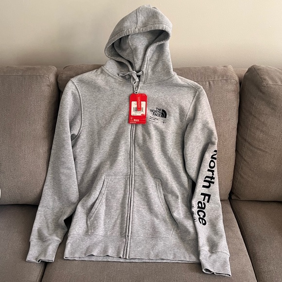 NWT The North Face Zip-up Sweatshirt Hoodie - Picture 3 of 4